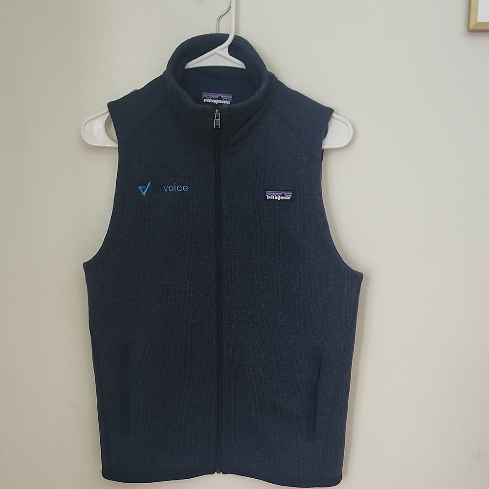 Patagonia Dark Blue Sleeveless Fleece